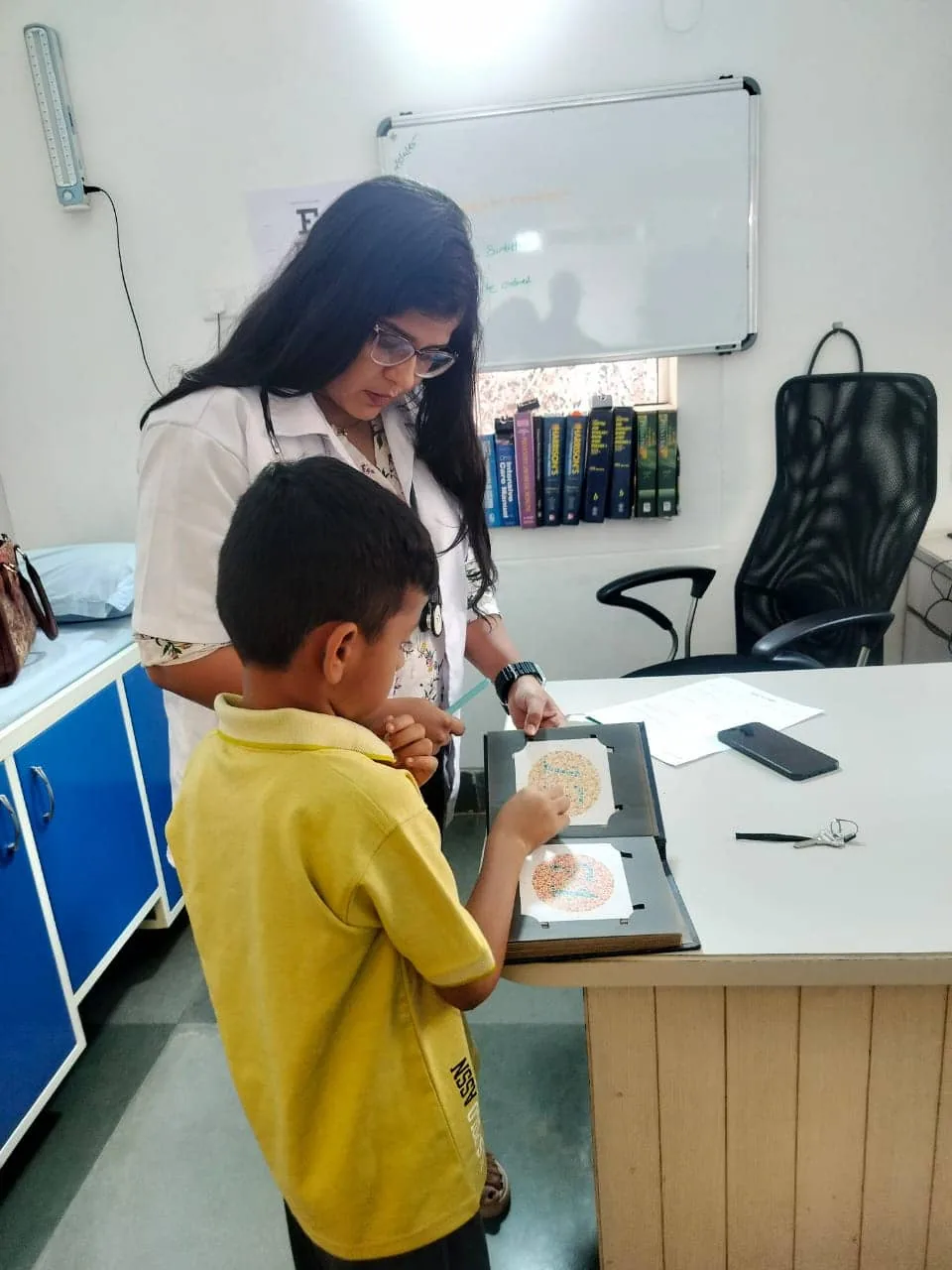 Akshara health check-up camp