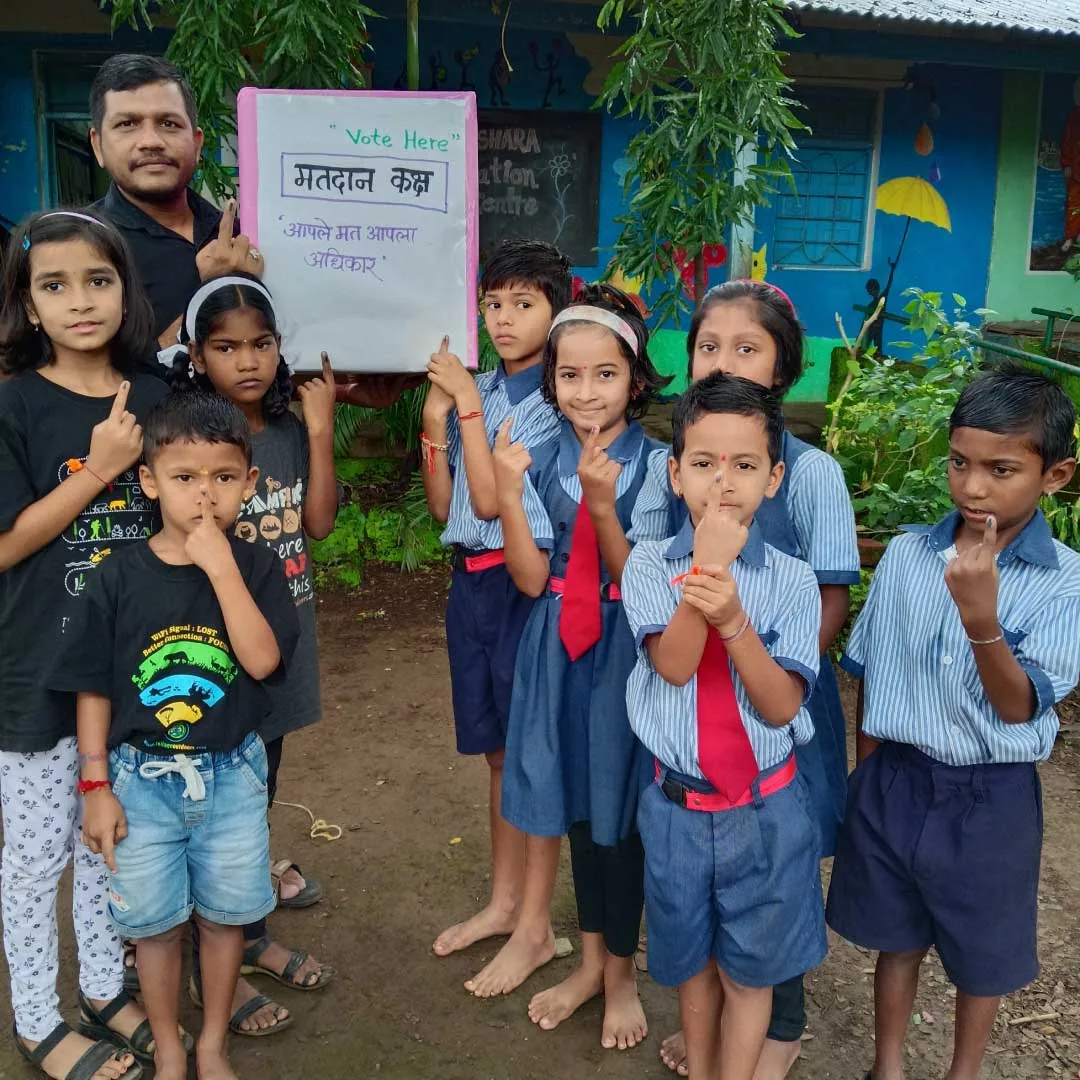 Democracy in Action: Akshara Students Vote on Holiday Days