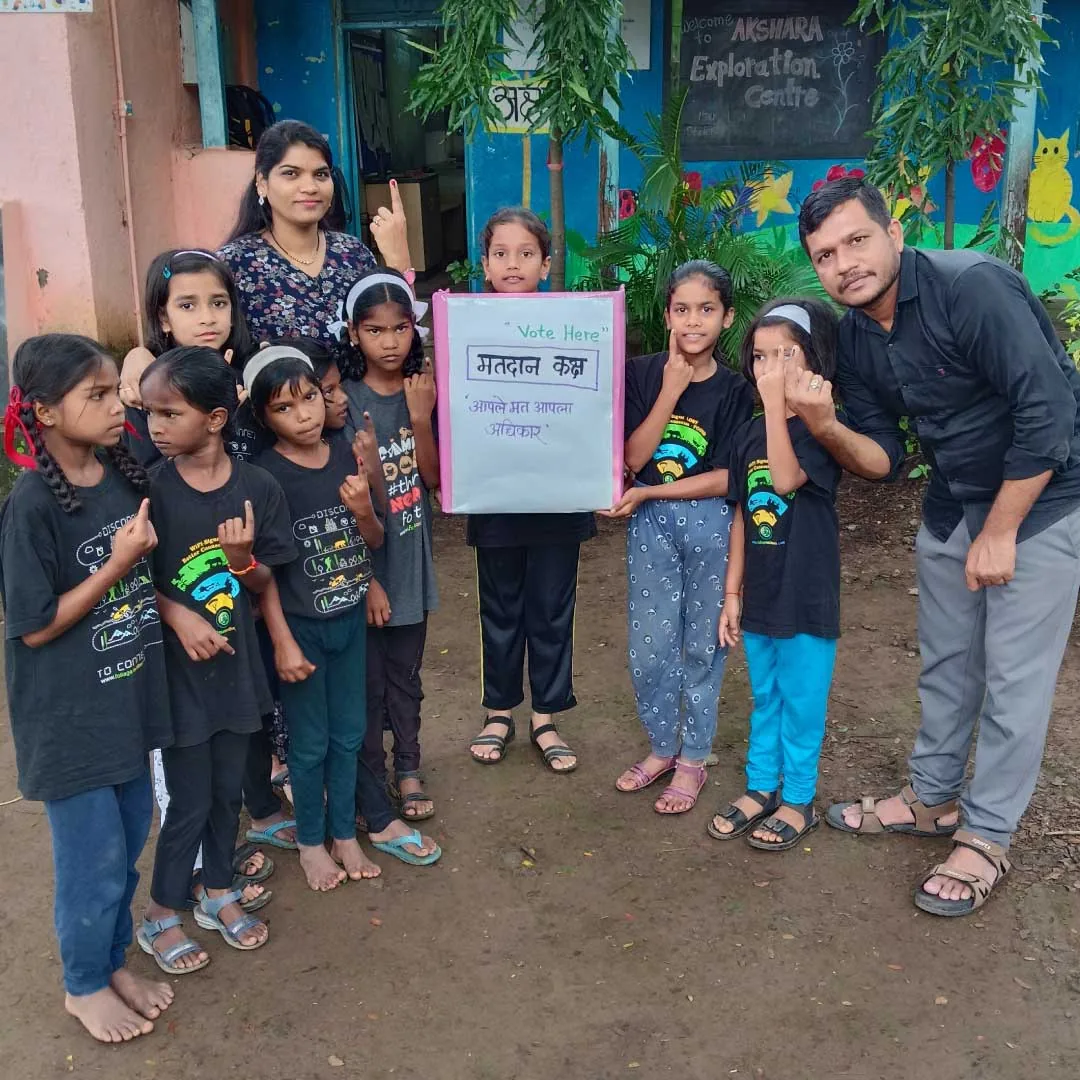 Democracy in Action: Akshara Students Vote on Holiday Days